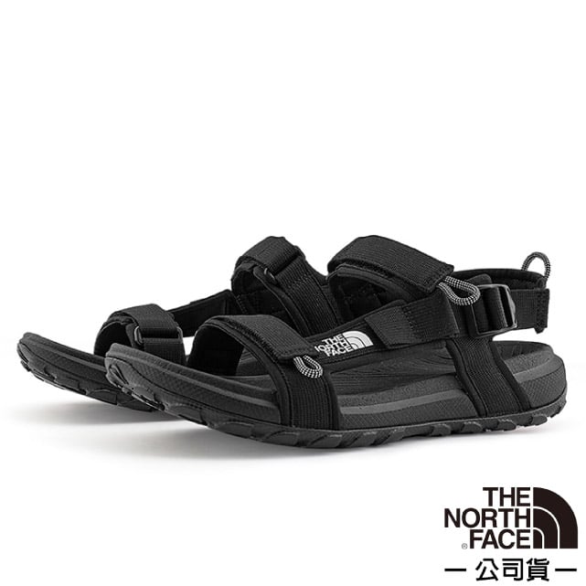 【The North Face】男 Explore Camp 機能抗菌水陸兩用涼鞋.拖鞋/8A8X-KX7 黑 N✿30E010